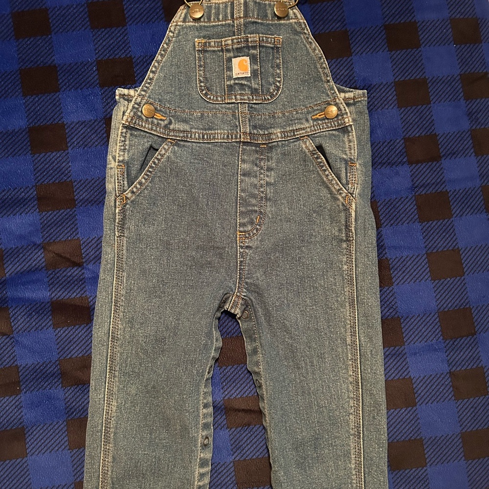 Carhartt Kids Denim Overalls